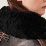 Кожаная куртка женская Miu Miu - фото 5