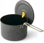 Сверхлёгкий котелок Frontier 2 л Sea to Summit, Hard Anodised Grey - фото 4