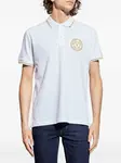 Рубашка-поло с вышитым логотипом Versace Jeans Couture, белый - фото 3