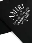 Футболка с логотипом Amiri Kids, черный - фото 3
