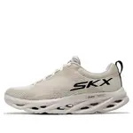 Кроссовки go run swirl tech speed 'beige' Skechers, бежевый - фото