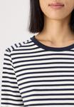 Топ TOM TAILOR DENIM STRIPED INTERLOCK , Navy/White/White - фото 6