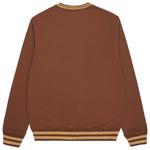 Свитшот NBA PHILADELPHIA 76ERS LETCLAS CREWNECK New Era, цвет Braun - фото 2