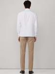 Рубашка на пуговицах классического кроя Hackett London, White - фото 7
