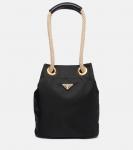 Маринер маленькая ведерко-сумка из Re-Nylon Prada, черный - фото