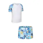 Детский купальник белый для подростков DECATHLON - фото 2