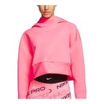 Толстовка (WMNS) Nike Pro Fleece Pullover Hoodie 'Pink', розовый - фото