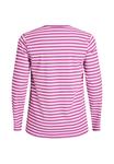 Топ Zizzi Long sleeved top, Cattleya O Stripe/Lilac - фото 5