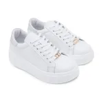 Кожаные кроссовки Twin-Set, белый - фото 2