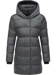 Пуховик ragwear Niara, цвет dark grey - фото