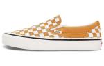 Кроссовки Slip-On Classic Vans 'Checkerboard - Honey Yellow' - фото