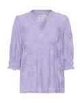 Блуза CULTURE Olu, светло-фиолетовый - фото