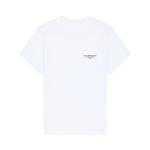 Футболка Givenchy Logo Printed Crewneck T-Shirt, White - фото