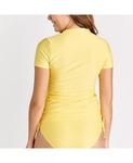 Женский купальник Adele с молнией до половины Calypsa, желтый - фото 2