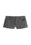 Шорты Bershka Shorts, Grey - фото 4