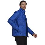 Куртка adidas Basic 3 Stripes Insulated, синий - фото 4