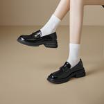 Лоферы женские черный Josiny - фото 4