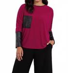 Ню Синч топ в цвете магента Sympli - фото