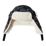 Анта Полиэстер Детская черная кепка-траппер - фото