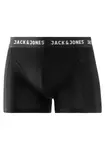 Боксеры Jack & Jones (3 шт. в упаковке) с тканым поясом с логотипом, черный - фото 4
