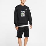 Толстовка мужская черная Nike, черный - фото 4