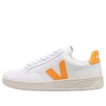 Кроссовки Veja V-12 Leather 'White Ouro' - фото