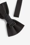 Фирменный галстук-бабочка из шелкового твила Next, черный - фото 3
