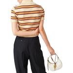 Рубашка поло женская Miu Miu, бежевый - фото 3