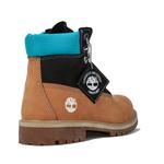 Сапоги качественные 15 см Timberland, коричневый - фото 3