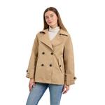 Женский короткий тренч Bcbgeneration, Camel - фото 3