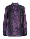 Рубашка Roberto Cavalli, фиолетовый - фото