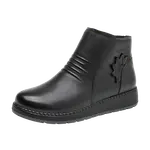 AOKANG Ботильоны женские 3 см, черные - фото