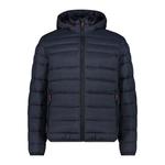 Стеганая мужская куртка CMP MAN JACKET SNAPS HOOD 34K2787 - фото
