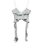 ZARA Женские майки Green - фото 4