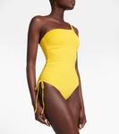 Купальник Bodrum на одно плечо MELISSA ODABASH, желтый - фото 2