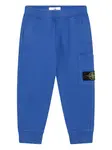 Джоггеры с клапанными карманами Stone Island Junior, синий - фото