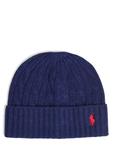 Шапка Polo Ralph Lauren, темно-синий - фото
