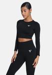 Топ SQUATPROOF DECIDE SEAMLESS SPORT, Black - фото