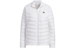 Пуховик женский белый Adidas - фото