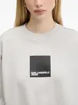 Толстовка с логотипом Karl Lagerfeld Jeans, серый - фото 2