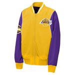 Ветровка Youth gold/purple los angeles lakers two-pointer на молнии Outerstuff - фото 3