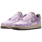 Nike Air Force 1 Low Purple Snakeskin, бело-фиолетовая - фото 3