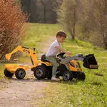 Трактор Smoby Builder Max с башмаком, серебряный - фото 5