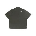 Рубашка THE NORTH FACE Short Sleeve Solid Shirt 'Olive Green' - фото 2