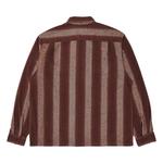 Рубашка Supreme Stripe Flannel Zip Up 'Brown', коричневый - фото 2