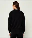 Свитер Regular fit Liu Jo Sport, черный - фото 3