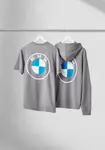 Футболка BMW с круглым вырезом, серый - фото 8