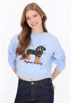 Толстовка myMo Sweatshirt, Light Blue - фото