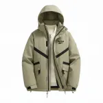 Куртки Unisex с капюшоном, утепленные Reebok, светло априкот - фото 10