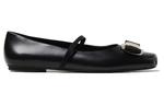 Новые балетки Vara Flat Ferragamo, черный - фото 3